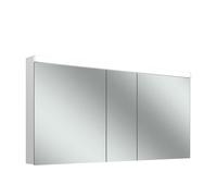Armario con espejo LOW plus 15 LED, 3 puertas 60/30/60cm, 1495x147x747mm, iluminación superior, 172.350.01.0201, Versión: CH standardna/korpusno bela/3000K
