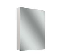 Armario con espejo Schneider CARE, 595x820mm, bisagra de puerta a la izquierda, sin iluminación, enchufe en la parte inferior derecha interior, 193.461.02.02, Versión: Normativa europea/corpus blanco