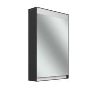 Armario con espejo Schneider FILO H mpotrado, regleta de luces superior, 495x147x759mm, bisagra de puerta derecha, 1 caja de enchufe izquierda, 180.051.02.44, Versión: Normativa de la UE/cuerpo ne