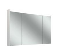 Armario con espejo Schneider OBJECT Line Comfort LED, 3 puertas 30/60/30cm, 1195x123x743mm, iluminación superior, 204.121.02.02, Versión: Norma UE/blanco corporal/4000K