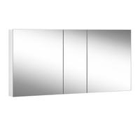 Armario con espejos EASY de Schneider, sin iluminación, 3 puertas 60/30/60cm, bisagras izquierda/izquierda y derecha, 1495x120x700mm, 177.150.02.02, Versión: Norma UE/enchufe a la izquierda y a la der