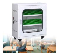 Armario con estación de carga para teléfonos móviles: taquillas seguras para 40 dispositivos, estaciones de carga recargables para teléfonos celulares, taquillas de carga rápida para oficinas y event