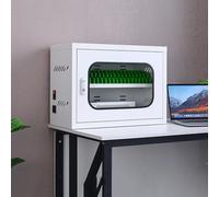 Armario de 20 ranuras para teléfono con estadísticas de carga USB en las ruedas, estadística portátil de carga de teléfono celular para oficinas, eventos, escuelas y espacios públicos