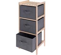 ARMARIO DE 3 COMPARTIMENTOS PARA ALMACENAR 27,5x25,4x65cm, 784630050. STORAGE SOLUTIONS