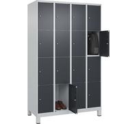Armario de 4 compartimentos Classic PLUS C+P, 4 secciones