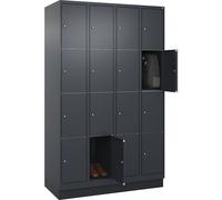 Armario de 4 compartimentos Classic PLUS C+P, 4 secciones