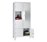 Armario de 4 compartimentos München Wolf, 2 secciones