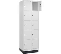 Armario de 5 compartimentos Classic PLUS C+P, 2 secciones