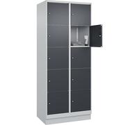 Armario de 5 compartimentos Classic PLUS C+P, 2 secciones