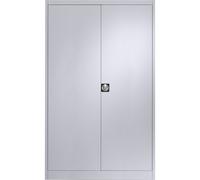 Armario de acero con puertas batientes mauser, 4 baldas, anchura 1200 mm