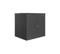 Armario de acero para exterior biohort para equipos 190 large 192 x 184 x 155 cm y capacidad de 5000 l gris