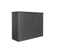 Armario de acero para exterior biohort para equipos 227 x 182.5 x 83 cm y capacidad de 343 l gris