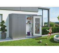 Armario de acero para exterior biohort para equipos 227 x 182.5 x 83 cm y capacidad de 343 l gris