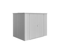 Armario de acero para exterior biohort para equipos 228 x 184 x 155 cm y capacidad de 6000 l gris
