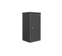 Armario de acero para exterior biohort para equipos 90 93 x 182.5 x 83 cm y capacidad de 1363 l gris