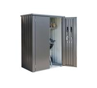 Armario de acero para exterior biohort romeo high 132 x 181 x 87 cm y capacidad de 1700 l gris oscuro
