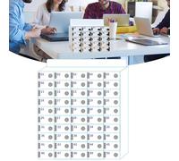 Armario de almacenamiento acrílico duradero para el hogar, oficina, sala de reuniones y organización de eventos, solución segura y elegante para la gestión de dispositivos