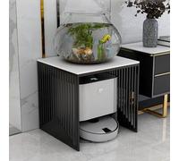 Armario de almacenamiento al vacío móvil con robot, estante de almacenamiento de metal para sala de estar, comedor, cocina, oficina en casa