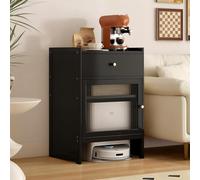 Armario de almacenamiento al vacío robot independiente con estantes y puertas ajustables, organizador para sala de estar y oficina en casa