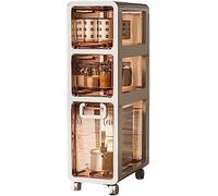 Armario de almacenamiento de baño de 4/5 cajones, estante de almacenamiento delgado sobre el inodoro, torre de baño de espacio pequeño, solución eficiente para espacios reducidos