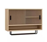 Armario de almacenamiento de especias montado en la pared con estante para objetos pequeños, organiza y ordena tu cocina y sala de estar con estilo