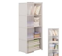 Armario de almacenamiento de ropa, estante portátil, organizador de estante de ropa resistente, armario cubierto de tela, solución de almacenamiento plegable para dormitorio, departamento pequeño
