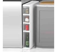 Armario de almacenamiento estrecho para baño, fácil de limpiar, versátil para espacios pequeños, ideal para inodoro y baño, diseño compacto para un uso eficiente del espacio