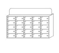 Armario de almacenamiento grande blanco con cerradura - Nizer seguro para teléfonos, ideal para la escuela y el taller, fácil instalación y alta capacidad