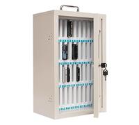 Armario De Almacenamiento para Teléfono Móvil Armario De Almacenamiento para Teléfonos Móviles De Acero Inoxidable con 36 Ranuras con Cerradura para Fábrica De Oficina En El Aula