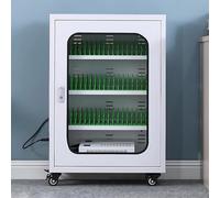 Armario de almacenamiento para teléfono móvil y estación de carga USB, gabinete de carga recargable, para escuela, iglesia, aeropuerto