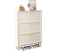 Armario de almacenamiento para zapatos, organizador delgado para pasillos, solución que ahorra espacio para entradas sin desorden