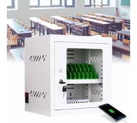 Armario de almacenamiento recargable para teléfono, casillero portátil de aleación de aluminio para carga segura de dispositivos en oficinas y salas de conferencias