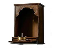Armario de Altar Budista,Bambú Gabinete de Altar de Buda con Bandeja TelescóPica,Santuario Budista de Meditación para El Hogar Sala de Estar,Mesa de Altar Ofrendas Oración,Desktop,30cm/11.8in