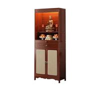 Armario de altar de Buda, mesa de meditación personal con cajones y almacenamiento para templos, diseño moderno para riqueza y espiritualidad