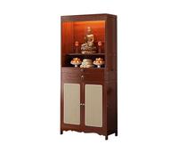 Armario de altar de Buda, mesa de meditación personal con cajones y almacenamiento para templos, diseño moderno para riqueza y espiritualidad