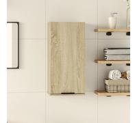 vidaXL Armario de baño de Pared Color Roble Sonoma 32x20x67 cm
