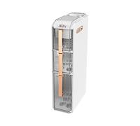 Armario de baño estrecho de 4 niveles para huecos, cajón de papel higiénico, torre de almacenamiento con cajones transparentes y asa fácil de tirar, unidad de almacenamiento vertical, gran capacidad