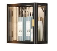 Armario de baño montado en la pared - Nizer de almacenamiento sobre el inodoro con puerta de cristal, no requiere taladrar, ideal para cocina, lavandería y baño, solución de estante que ahorra espacio