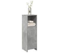 Armario de Baño vidaXL Hormigón 30x30x95 cm Material de Madera, Armario de Baño, Almacenamiento de Baño, Muebles de Baño, Muebles para Baño
