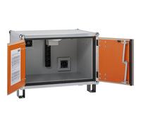 Armario de carga de seguridad para baterías BASIC CEMO, con pies, altura 620 mm