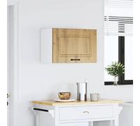 Armario de cocina colgante Kalmar en roble Artisan, 60 x 31 x 40 cm, montaje en pared, material de madera, soporta hasta 80 kg, para cocinas modernas y pequeñas, con puertas prácticas y superficie