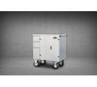 Armario de Concurso MIDI ECONOMY Acero/Aluminio/Acero Inox. Alfako - Acero / plata / 200