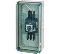 Armario de distribución Hensel 160A 4P BM3 300x600mm abrazadera PE - Mi 7441
