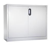 Armario auxiliar de taller con puertas batientes y cajones C+P, H x A x P 1000 x 1200 x 500 mm