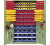 Armario de gran capacidad mauser, 10 baldas, 158 cajas visualizables
