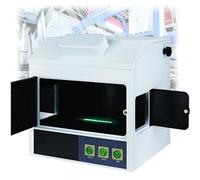 Armario de lámpara UV para análisis ultravioleta, tres longitudes de onda de 254 nm y 365 nm, puerto de cámara integrado, ángulo de iluminación ajustable, fácil de operar