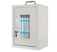 Armario de llaves de alta capacidad para múltiples teléfonos, caja de almacenamiento duradera para teléfono con taquillas numeradas para uso escolar, aula, gimnasio, empresa