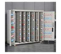 Armario de llaves de gran capacidad con caja de seguridad con cerradura para almacenamiento organizado de llaves, ideal para administración de bienes raíces y propiedades