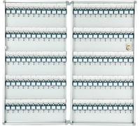 Armario de llaves montado en la pared con cerradura para llaves de aleación de aluminio, solución de almacenamiento de 12 llaves para el hogar y la oficina