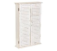 Armario de madera beige de 2 puertas 50x15x79h cm